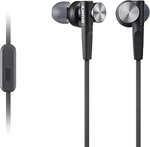Sony MDRXB50AP/B Extra Bass In-Ear Headphones with Mic