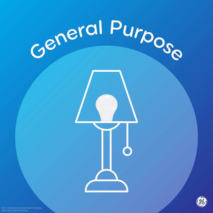 GE 93130845 Classic LED A19 Bulb 60W 8-Pack