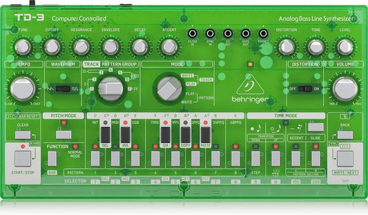 Behringer TD-3-LM Analog Bass Synthesizer Lime Green