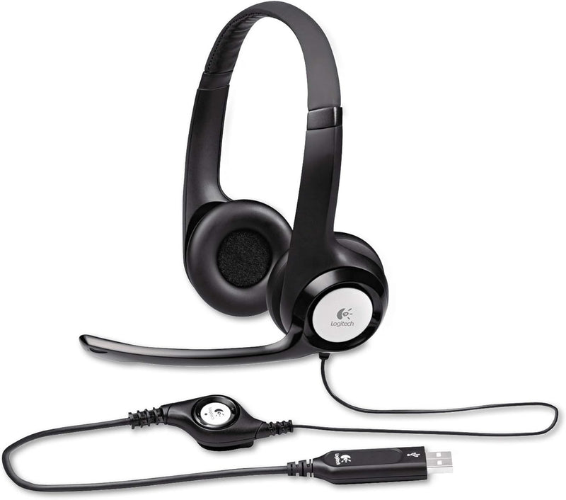 Logitech 5582666792 H390 USB Headset Noise-Canceling Microphone — main product image