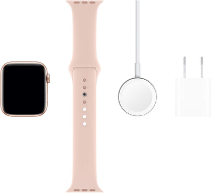 Apple MWW02LL/A-cr Watch Series 5 GPS + Cellular 44MM Renewed