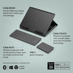 Logitech 920-011236 Casa Pop-Up Desk Kit - Green/Black
