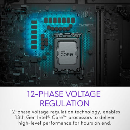 Alienware AWAUR16-7042BLK-PCA Aurora R16 RTX 4070 Super Gaming PC