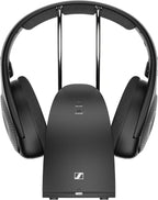 Sennheiser RS 120-W Wireless TV Headphones - Black Renewed