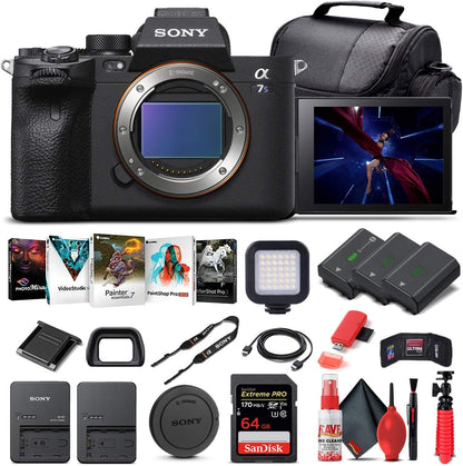 Sony ILCE7SM3/B Alpha a7S III Mirrorless Camera Bundle - Renewed