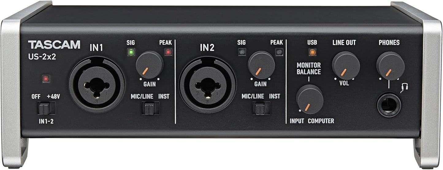 Tascam TASCAM TRACKPACK 2x2 Recording Studio Package