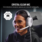 Corsair CA-9011271-NA HS65 Surround Gaming Headset White