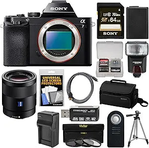 Sony Alpha A7 55mm Lens Camera Bundle