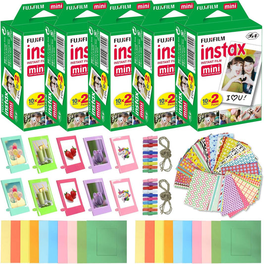 Fujifilm Instax Mini Film 100 Sheets + Frames