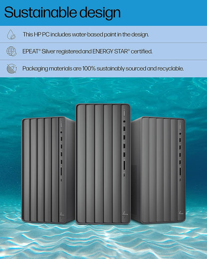 HP Core i7 Envy Desktop - 16GB RAM, 512GB SSD - Windows 11 Pro