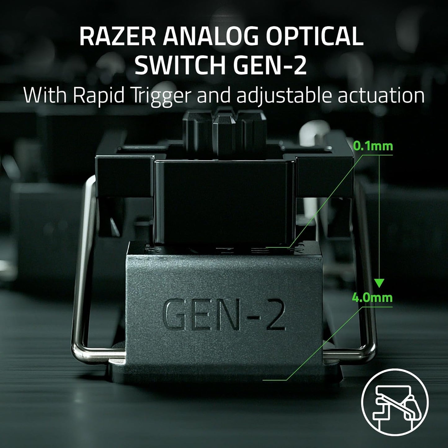 Razer Huntsman V3 Pro Mini Analog Gaming Keyboard Renewed