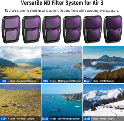Neewer 10103120 DJI Air 3 Filter Set