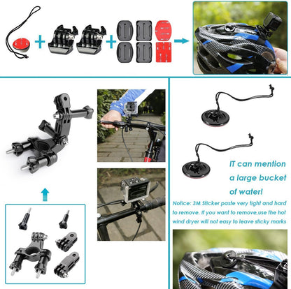 GoPro GOPROHE7BK50B Hero 7 Black Accessory Bundle