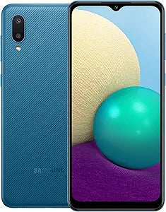 Samsung Galaxy A02 32GB Unlocked Dual Sim Smartphone - Blue