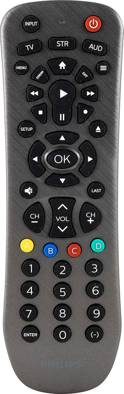 Philips SRP9263C/27 3-Device Universal Remote Graphite