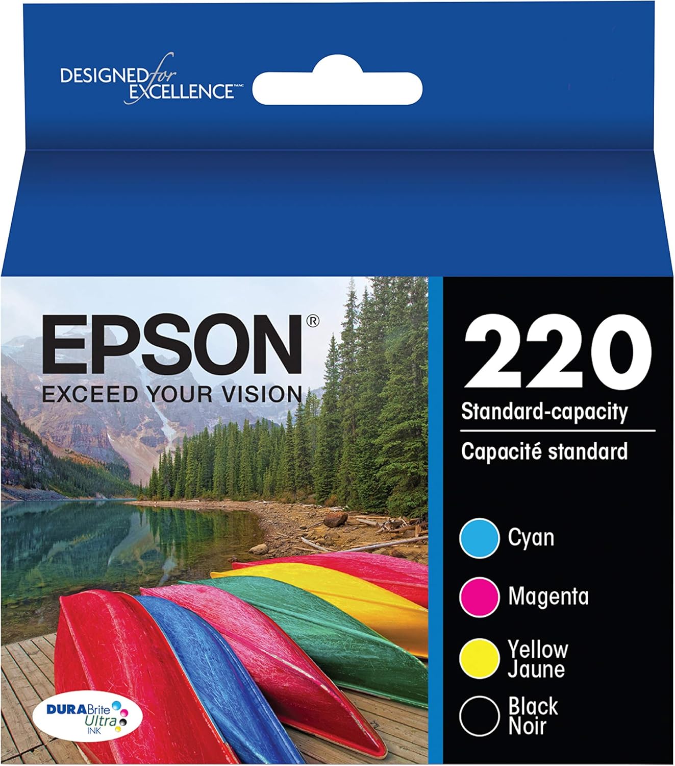 Epson T220120-BCS Ink Cartridge Combo Pack