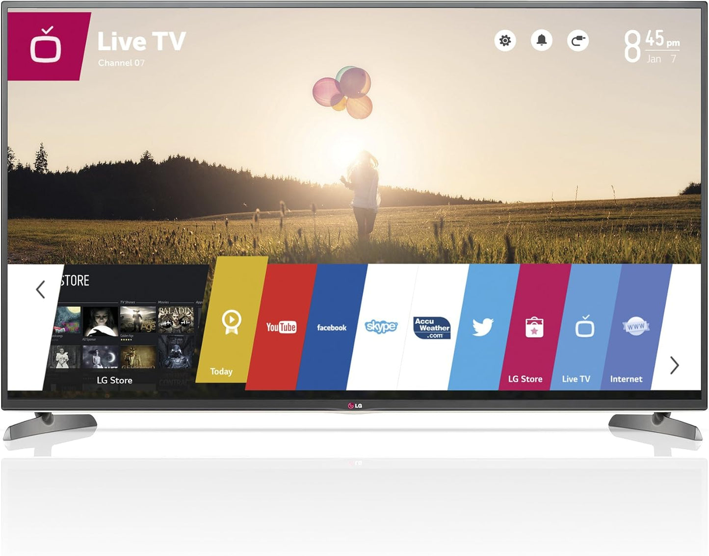 LG 60LB6500 60-Inch 3D Smart LED HDTV WebOS