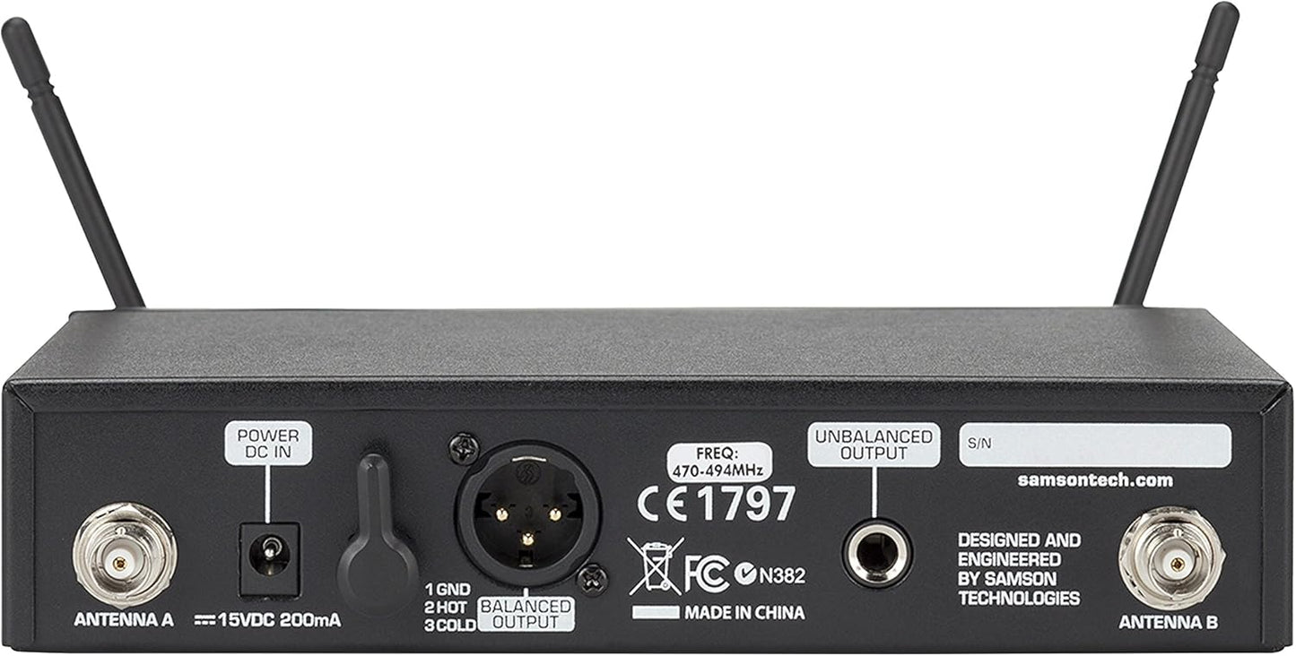 Samson SWC99BSE10 K Concert 99 Earset Wireless Microphone System