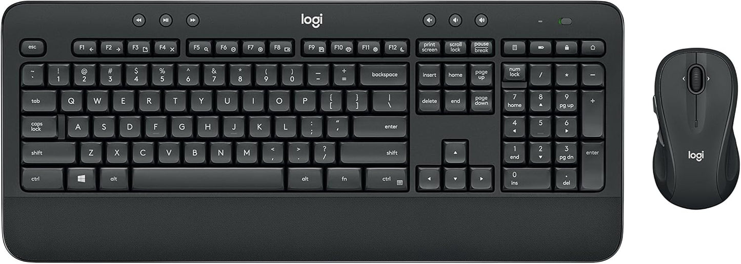 Logitech MK545 Advanced Wireless Keyboard and Mouse (Renewed)
