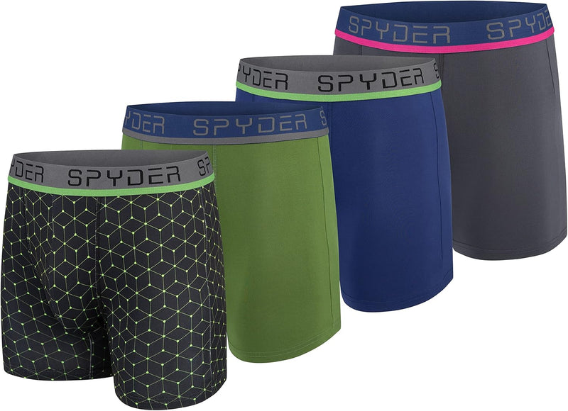 Spyder Boxer Briefs Men's Performance 4-Pack — main product image