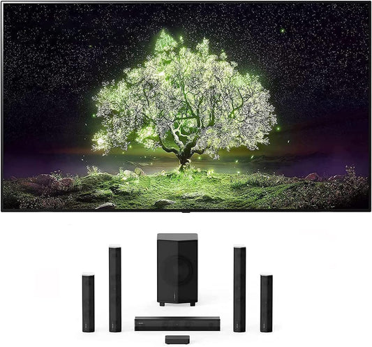 LG OLED55A1PUA 55" 4K OLED TV Enclave Bundle Used