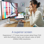 Dell S2722DC 27-Inch WQHD USB-C Monitor