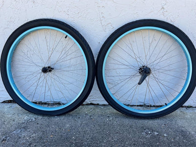 Gravity Parrotwheels 26 Inch Beach Cruiser Wheel Set