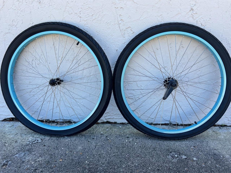 Gravity Parrotwheels 26 Inch Beach Cruiser Wheel Set — main product image