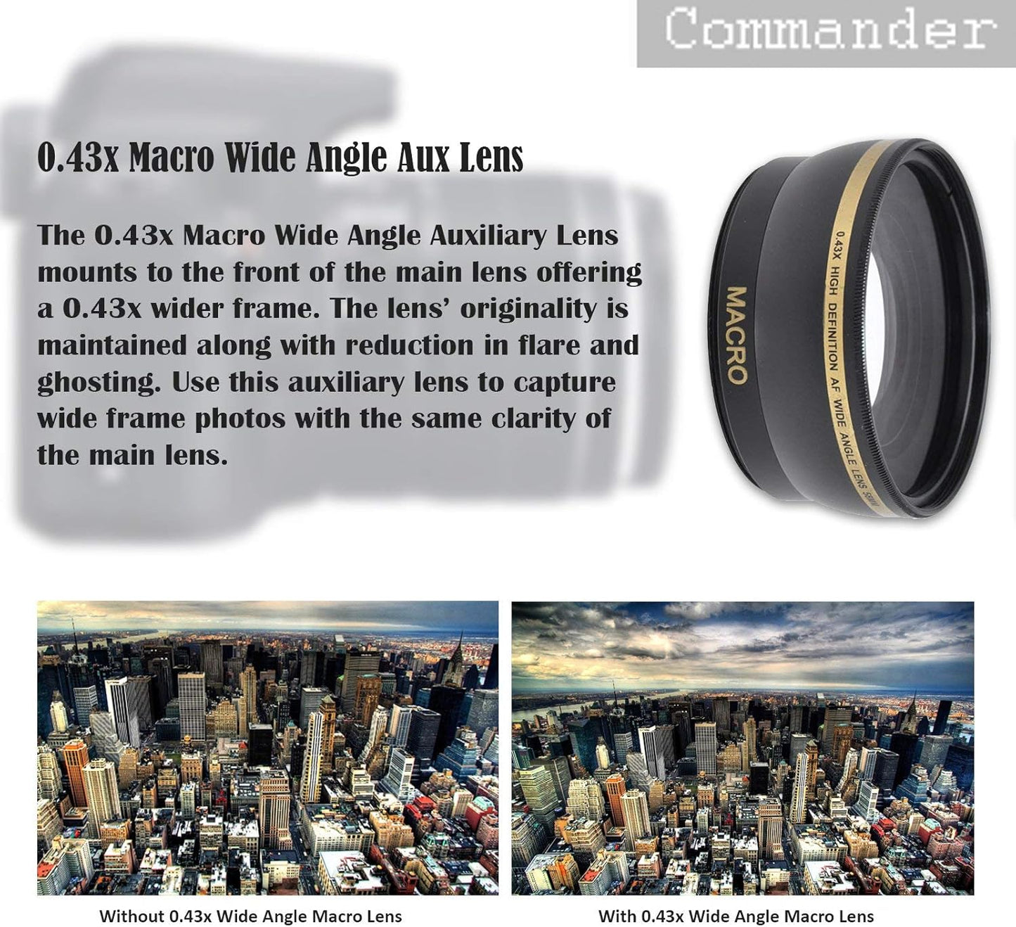 Canon EOS Rebel T7 Renewed DSLR Camera Bundle