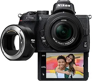 Nikon Z 50 Compact Mirrorless Camera Kit — main product image
