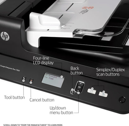 HP L2725B#BGJ Scanjet Enterprise Flow 7500 Flatbed Scanner