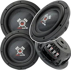 Gravity WZ10D4-4 10 Inch Car Audio Subwoofer 2-Pack