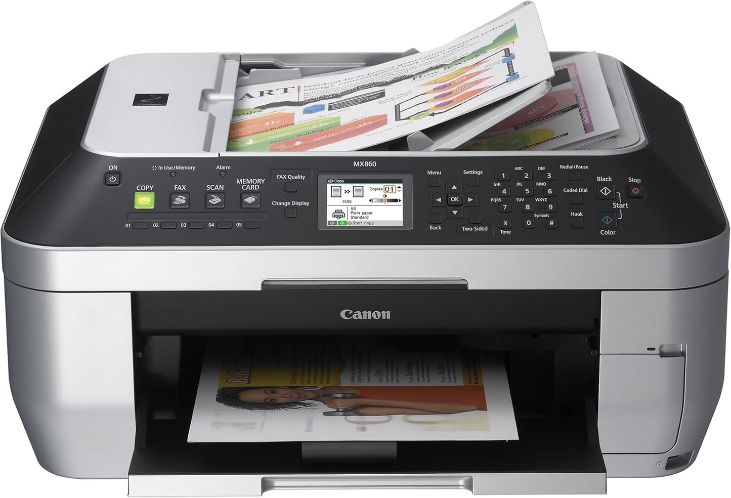 Canon 3301B002 PIXMA MX860 Wireless All-In-One Printer