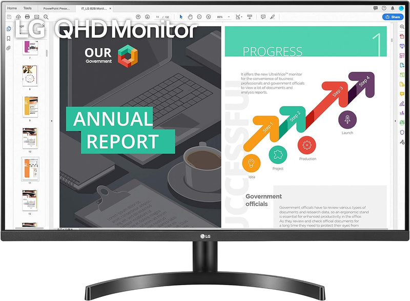 LG 32QN600-B 32-Inch QHD IPS Monitor HDR 10 AMD FreeSync — main product image