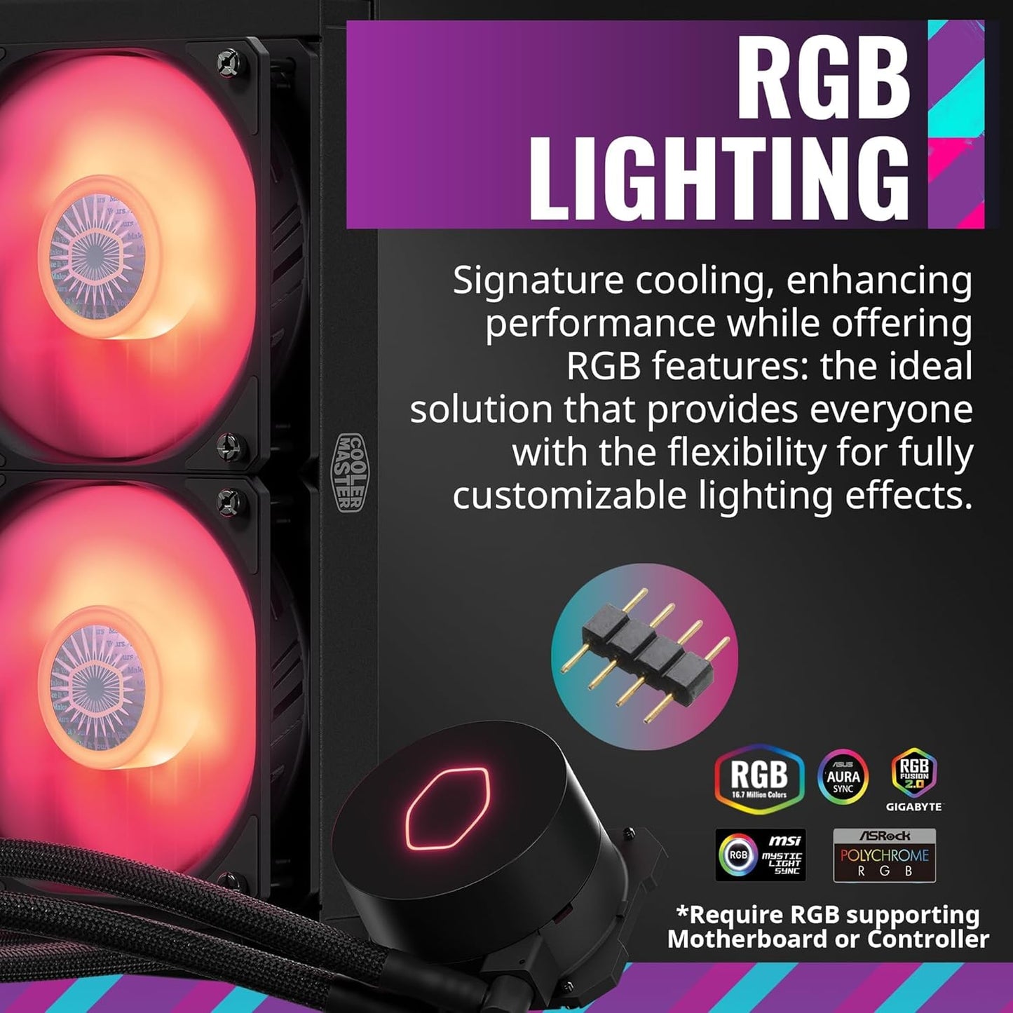 Cooler Master ML240L RGB V2 Liquid CPU Cooler