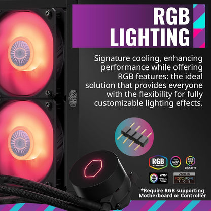 Cooler Master ML240L RGB V2 Liquid CPU Cooler