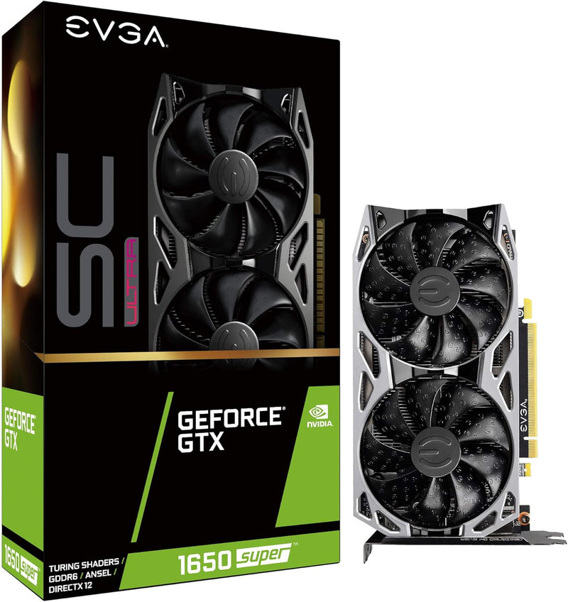 EVGA 04G-P4-1357-KR GeForce GTX 1650 Super SC Ultra Gaming — main product image