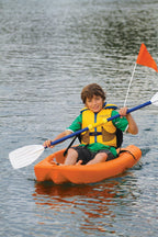Pelican PS1111-00 Kids Kayak Paddle - Blue & White - 152cm