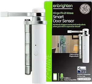 GE 32563 Z-Wave Plus Hinge Pin Smart Door Sensor