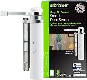 GE 32563 Enbrighten Z-Wave Smart Hinge Pin Door Sensor