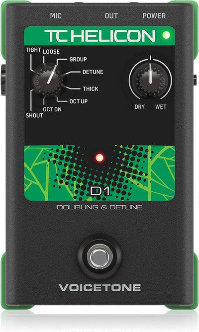 TC Electronic VOICETONED1 Vocal Effects Processor Doubling