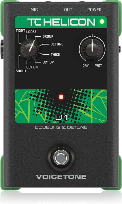 TC Electronic VOICETONED1 Vocal Effects Processor Doubling