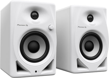 Pioneer DJ DM-40D-W 4-inch Desktop Active Monitor Speaker