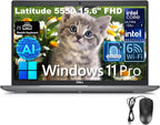 Dell 5550 Latitude AI Laptop Ultra 7 64GB 1TB SSD