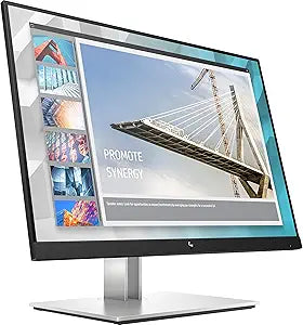 HP E24i G4 24-inch WUXGA LED Monitor Black/Silver — main product image
