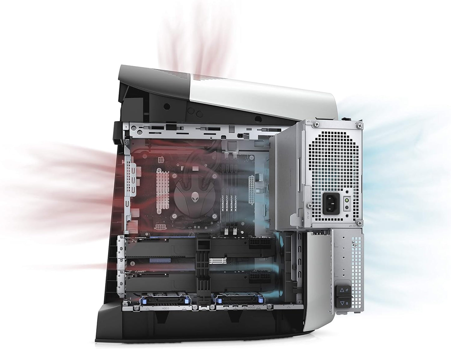 Alienware AWAUR9-7674WHT-PUS Aurora R9 Gaming Desktop RTX 2080 Super