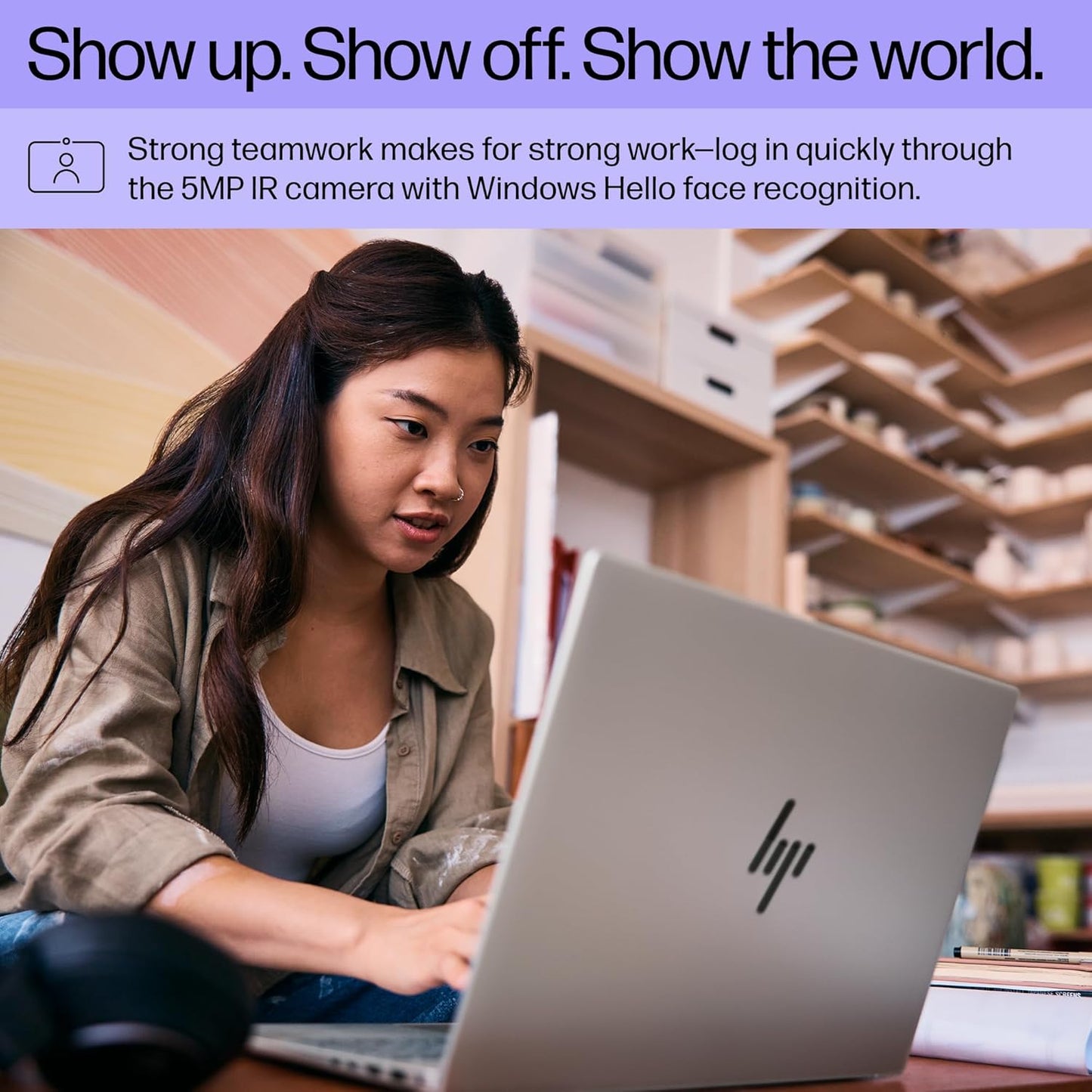 HP 16-ab0000nr Pavilion Plus Laptop (i5-13500H, 16GB, 1TB SSD, 16" WQXGA)