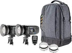 Westcott 4713 FJ400 Strobe 2-Light Backpack Kit