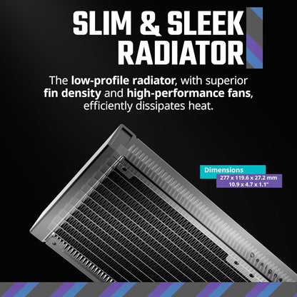 Cooler Master MLX-D24M-A25PZ-R1 MasterLiquid 240 Atmos AIO Cooler