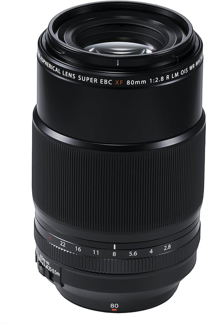 Fujifilm 16559168 XF80mm Macro Lens OIS Weather Resistant